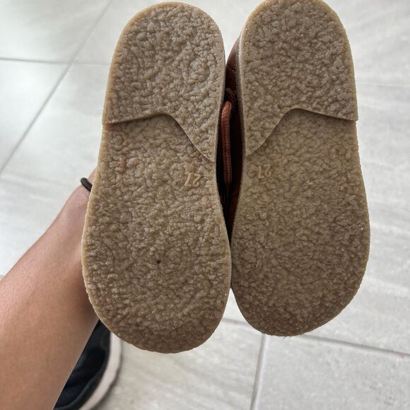 Boys Brown Toddler Oxford Dress Shoes Size 27 9 toddler - Picture 2 of 3